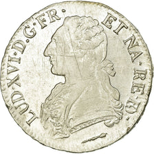 Coin, France, Louis XVI, Écu de Béarn aux branches d'olivier, Ecu, 1786, Pau