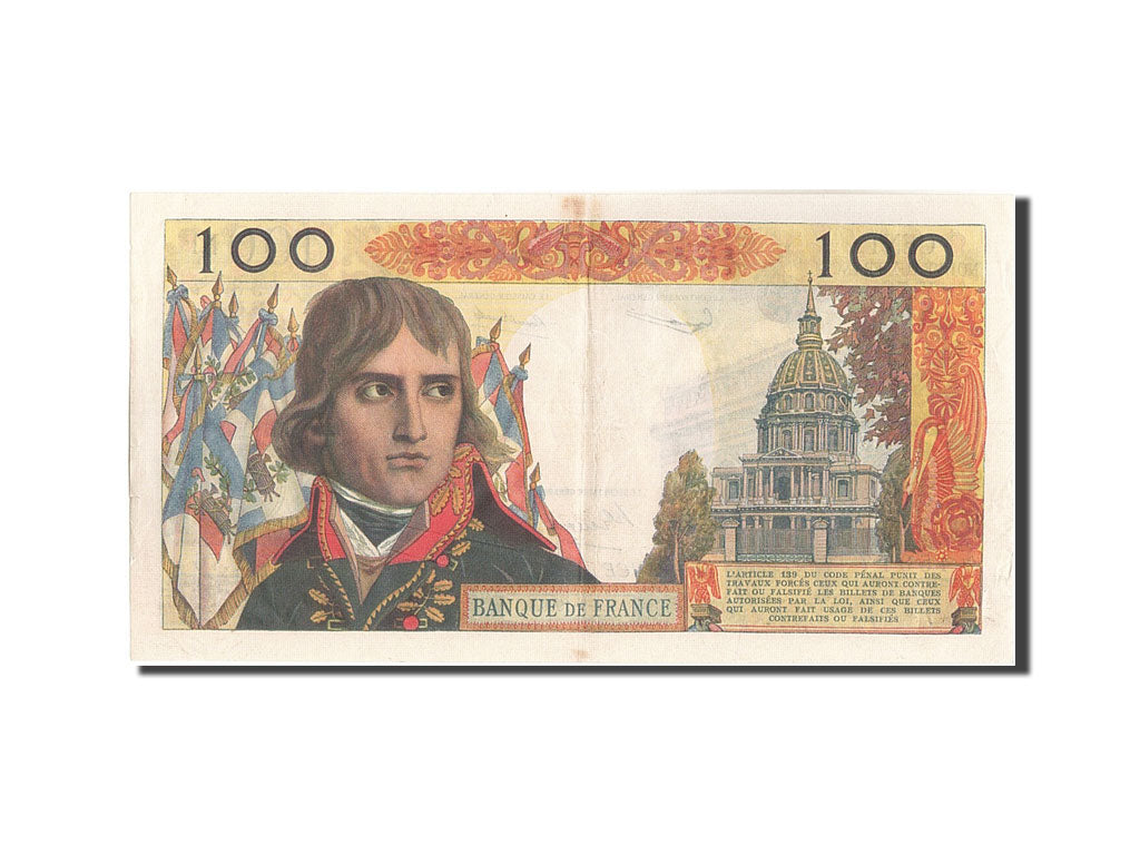 France, 100 Nouveaux Francs, 100 NF 1959-1964 ''Bonaparte'', 1960, KM:144a, 1...