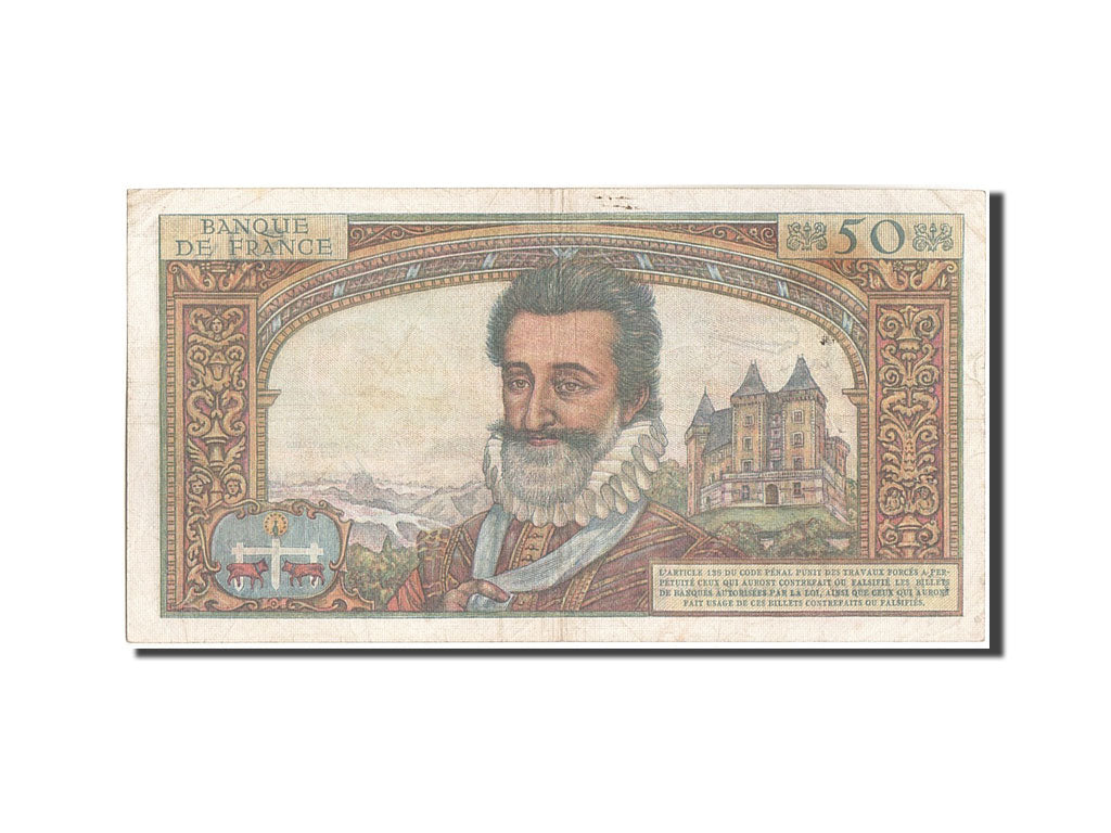 France, 50 Nouveaux Francs, 50 NF 1959-1961 ''Henri IV'', 1959, 1959-09-03, K...