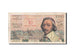 Banknote, France, 10 Nouveaux Francs on 1000 Francs, 1955-1959 Overprinted with