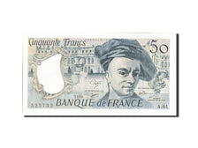 Frankreich, 50 Francs, 50 F 1976-1992 ''Quentin de La Tour'', 1990, KM:152e,...