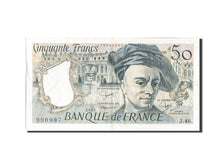 France, 50 Francs, 50 F 1976-1992 ''Quentin de La Tour'', 1986, KM:152b, 1986...