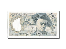 France, 50 Francs, 50 F 1976-1992 ''Quentin de La Tour'', 1990, KM:152e, 1990...