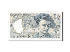 France, 50 Francs, 50 F 1976-1992 ''Quentin de La Tour'', 1990, 1990, KM:152e...