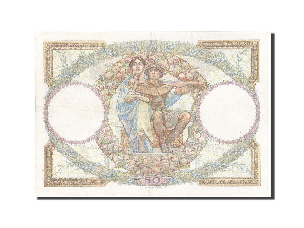 Billete, Francia, 50 Francs, 50 F 1927-1934 ''Luc Olivier Merson'', 1929