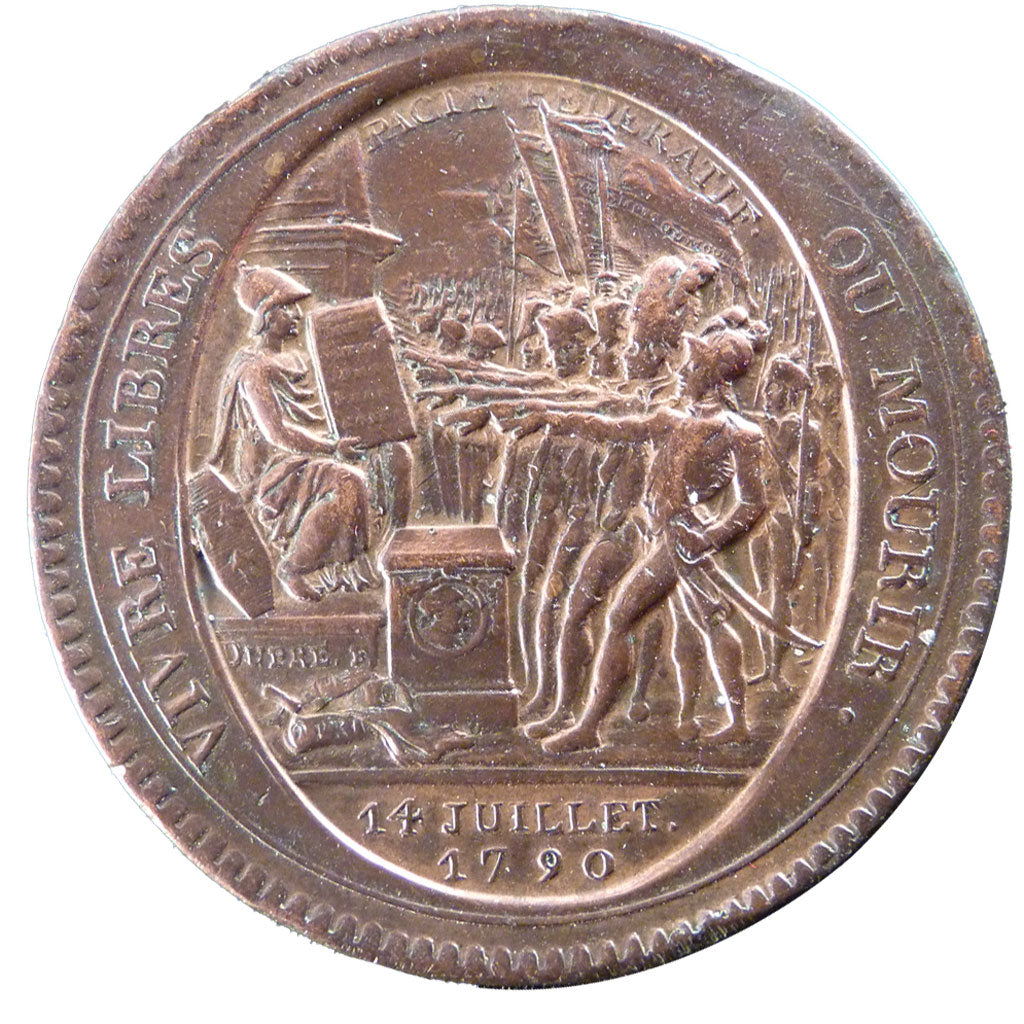 Constitution, Monnaie de Confiance de 5 Sols de Monneron