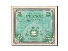 Banknote, France, 2 Francs, 1944 Flag/France, 1944, 1944, AU(55-58)