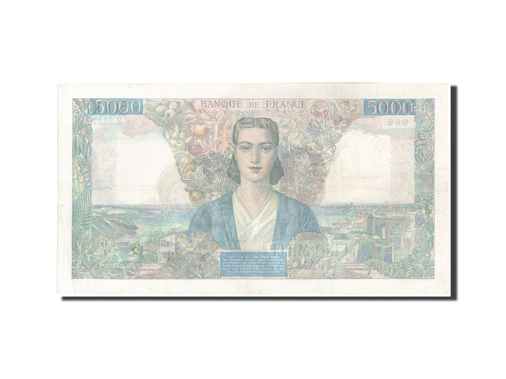 France, 5000 Francs, 5 000 F 1942-1947 ''Empire Français'', 1946, KM:103c, 1...