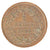 Monnaie, Etats allemands, BADEN, Friedrich I, 1/2 Kreuzer, 1865, SUP, Cuivre