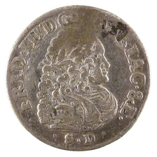 Stati tedeschi, BRANDENBURG, Friedrich III, 6 Gr, 1698, K, BB+, Argento, KM:610