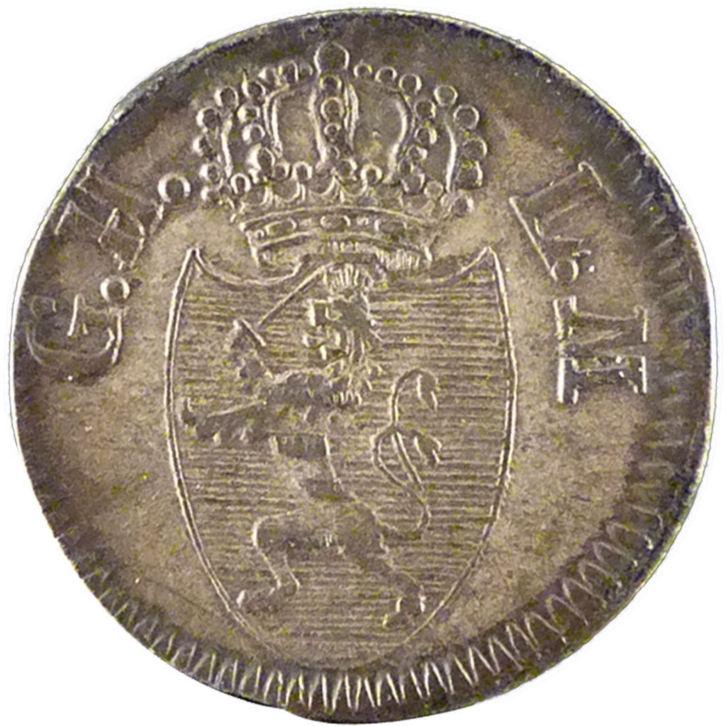 Stati tedeschi, HESSE-DARMSTADT, Ludwig X, Kreuzer, 1810, SPL, Argento, KM:275