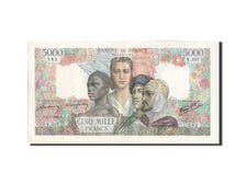 France, 5000 Francs, 5 000 F 1942-1947 ''Empire Français'', 1945, 1945-03-01...