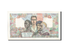 Biljet, Frankrijk, 5000 Francs, 5 000 F 1942-1947 ''Empire Français'', 1942