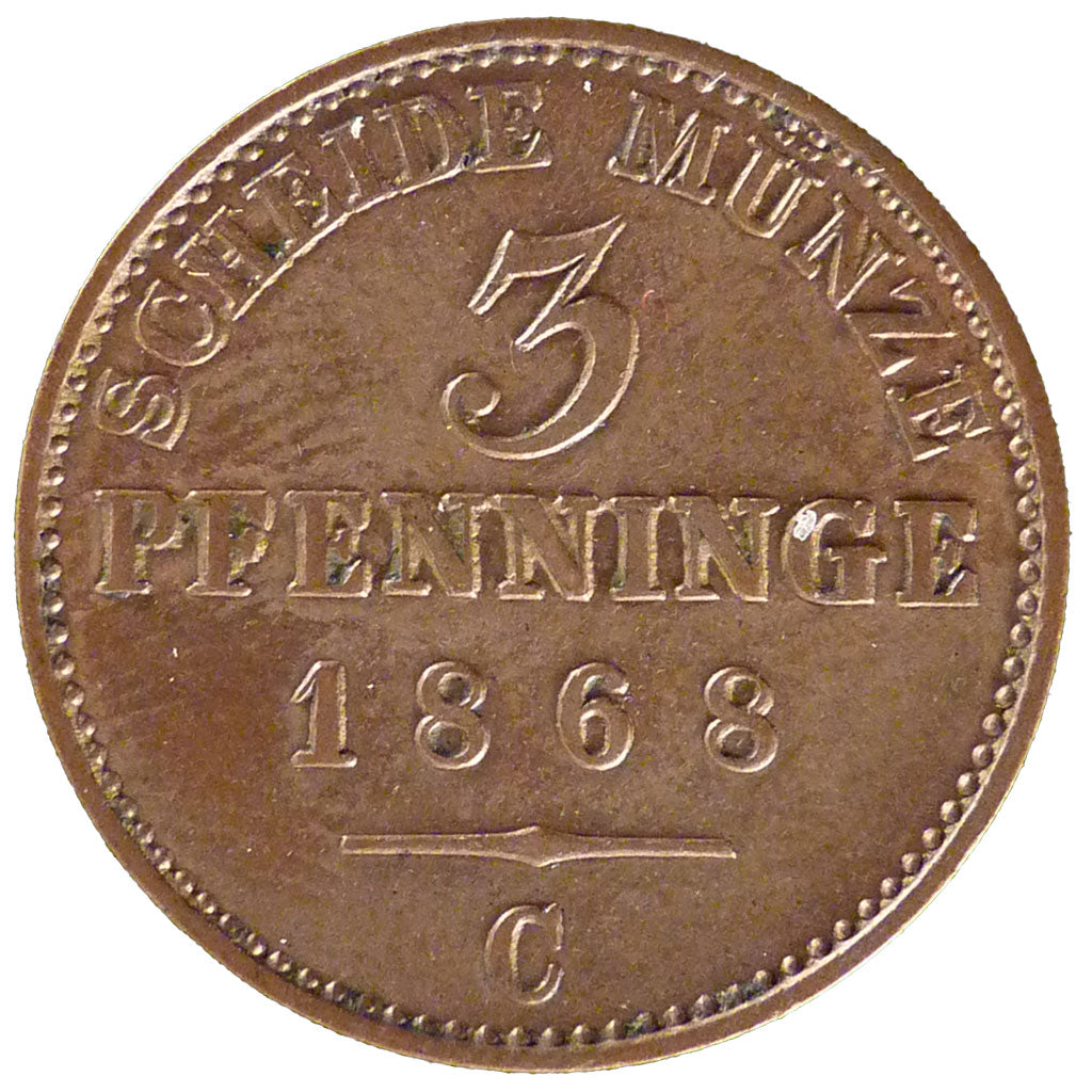 Allemagne, Prusse, 3 Pfenninge