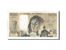 France, 500 Francs, 500 F 1968-1993 ''Pascal'', 1985, KM:156e, 1985-04-03, VF...