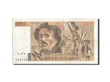 Biljet, Frankrijk, 100 Francs, 100 F 1978-1995 ''Delacroix'', 1983, 1983, TB