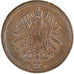 Munten, DUITSLAND - KEIZERRIJK, Wilhelm I, Pfennig, 1874, Frankfurt, PR, Koper