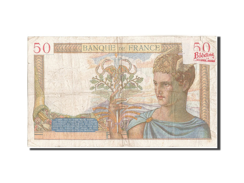 Billete, Francia, 50 Francs, 50 F 1934-1940 ''Cérès'', 1935, 1935-04-04, RC