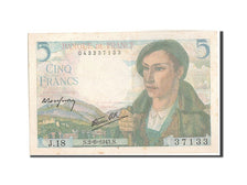 Banknote, France, 5 Francs, 5 F 1943-1947 ''Berger'', 1943, 1943-06-02