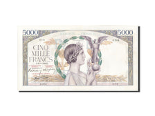 Francia, 5000 Francs, 5 000 F 1934-1944 ''Victoire'', 1939, KM:97a, 1939-05-2...