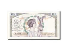Billet, France, 5000 Francs, 5 000 F 1934-1944 ''Victoire'', 1939, 1939-09-14