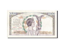 Francia, 5000 Francs, 5 000 F 1934-1944 ''Victoire'', 1939, KM:97a, 1939-06-0...