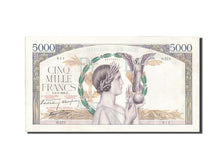 Banknote, France, 5000 Francs, 5 000 F 1934-1944 ''Victoire'', 1939, 1939-06-08