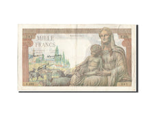 Biljet, Frankrijk, 1000 Francs, 1 000 F 1942-1943 ''Déesse Déméter'', 1942