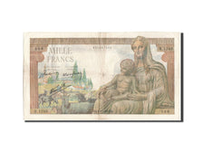 France, 1000 Francs, 1 000 F 1942-1943 ''Déesse Déméter'', 1942, 1942-09-0...