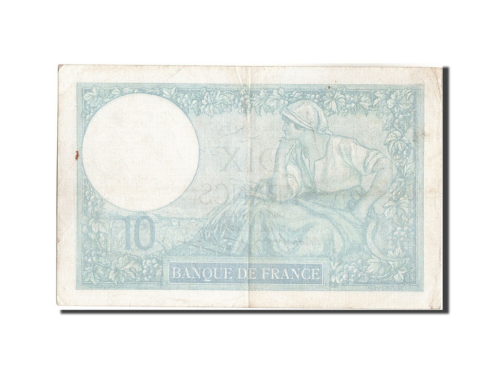 Francia, 10 Francs, 10 F 1916-1942 ''Minerve'', 1941, KM:84, 1941-01-09, BB+,...
