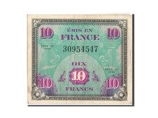 Billet, France, 10 Francs, 1944 Flag/France, 1944, 1944, TTB+, Fayette:VF18.1