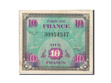 Biljet, Frankrijk, 10 Francs, 1944 Flag/France, 1944, 1944, TTB+