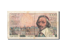 France, 1000 Francs, 1 000 F 1953-1957 ''Richelieu'', 1954, KM:134a, 1954-07-...