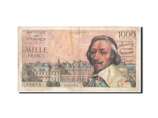 Billete, Francia, 1000 Francs, 1 000 F 1953-1957 ''Richelieu'', 1953