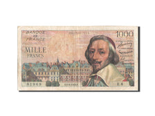 France, 1000 Francs, 1 000 F 1953-1957 ''Richelieu'', 1953, KM:134a, 1953-09-...