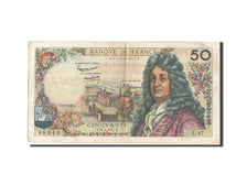 Billete, Francia, 50 Francs, 50 F 1962-1976 ''Racine'', 1963, 1963-02-07, BC
