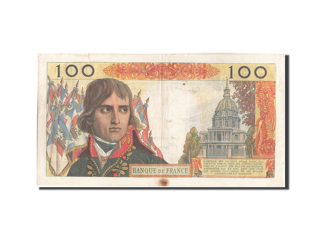 France, 100 Nouveaux Francs, 100 NF 1959-1964 ''Bonaparte'', 1960, KM:144a, 1...