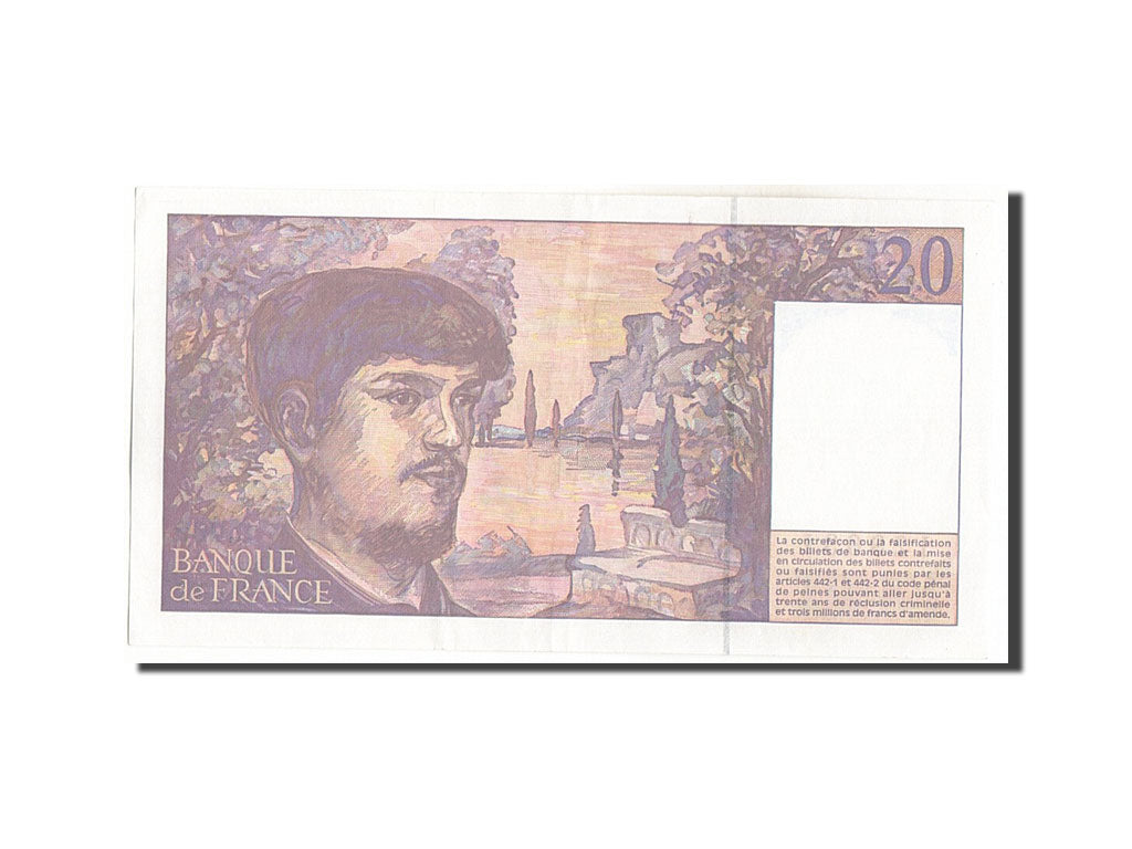 Banknote, France, 20 Francs, 20 F 1980-1997 ''Debussy'', 1997, 1997, UNC(60-62)
