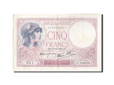 Banconote, Francia, 5 Francs, 5 F 1917-1940 ''Violet'', 1939, 1939-10-19, BB+