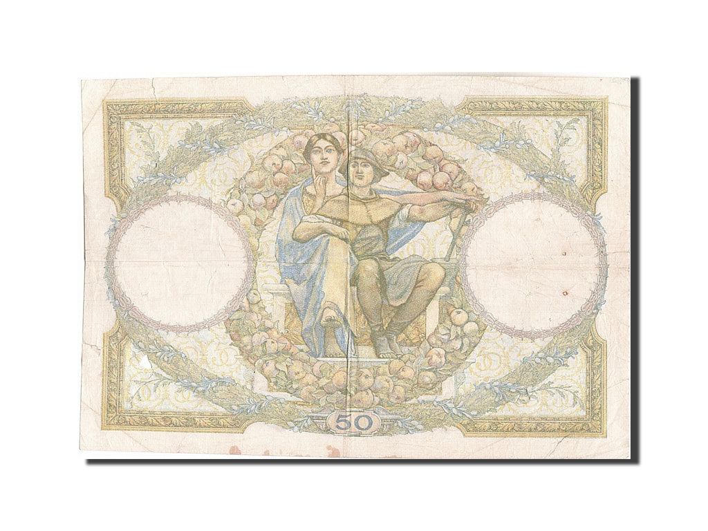 Billete, Francia, 50 Francs, 50 F 1927-1934 ''Luc Olivier Merson'', 1931