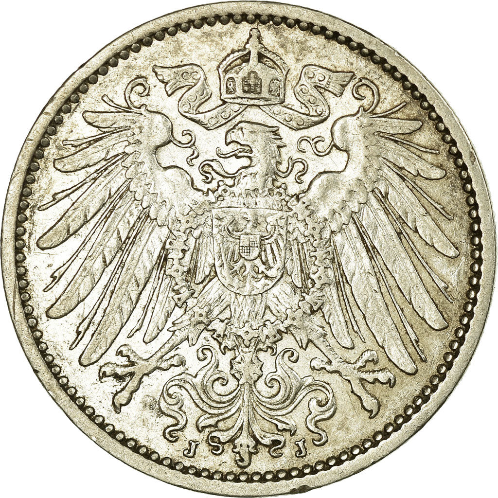 Moneta, GERMANIA - IMPERO, Wilhelm II, Mark, 1900, Hambourg, SPL-, Argento