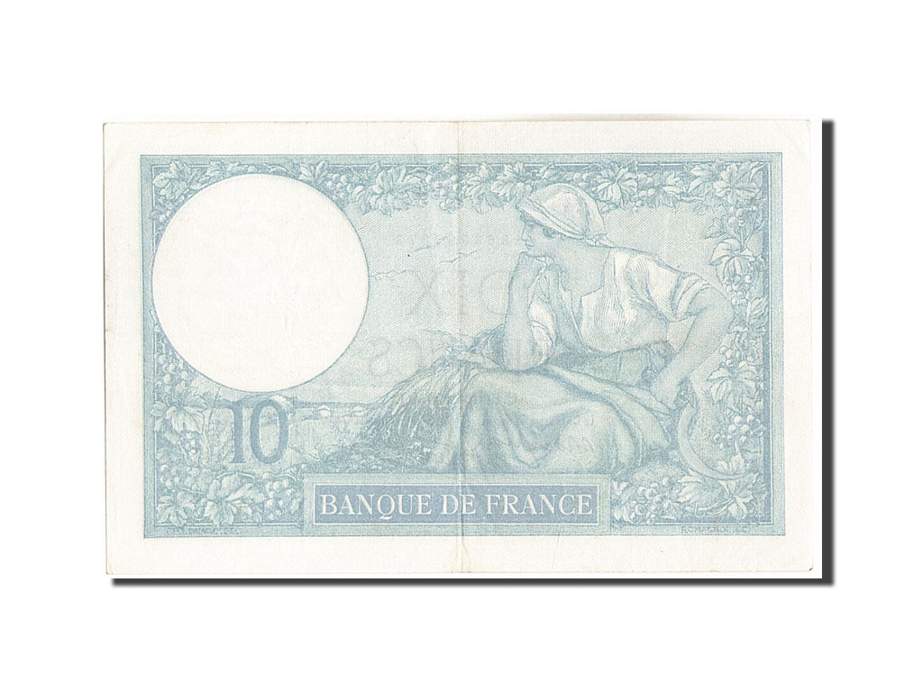 France, 10 Francs, 10 F 1916-1942 ''Minerve'', 1939, 1939-10-19, KM:84, TTB+,...