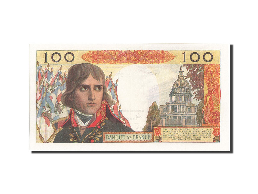 Francia, 100 Nouveaux Francs, 100 NF 1959-1964 ''Bonaparte'', 1962, KM:144a,...