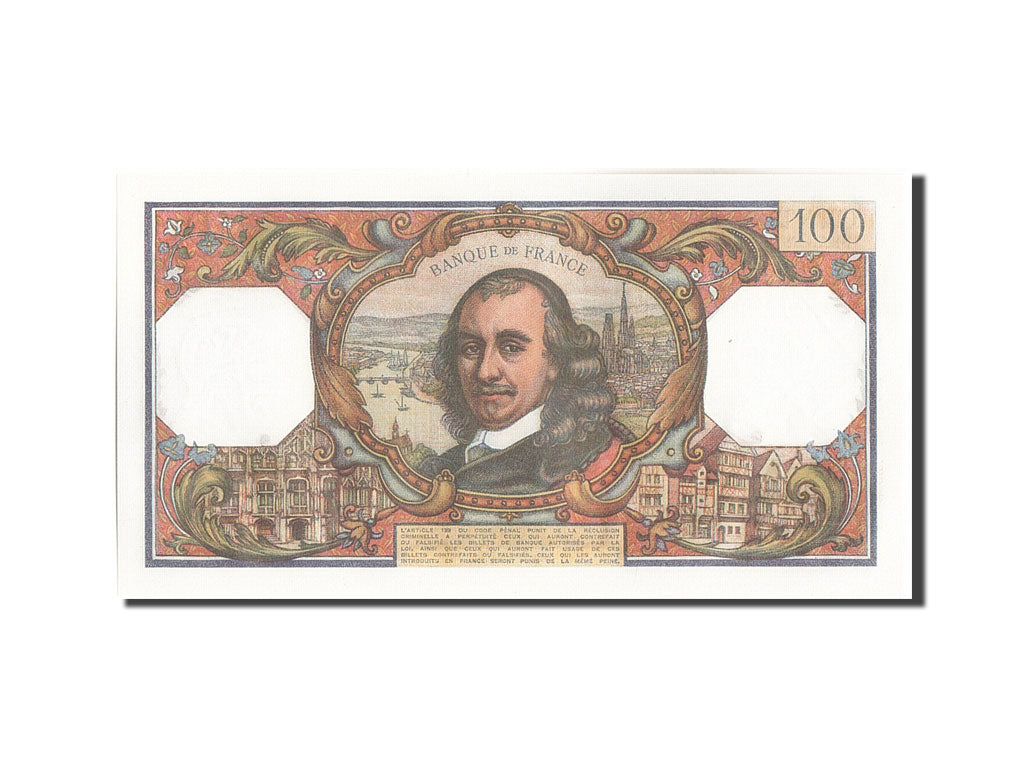 France, 100 Francs, 100 F 1964-1979 ''Corneille'', 1965, KM:149a, 1965-02-04,...