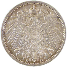 GERMANY - EMPIRE, Mark, 1915, Munich, KM #14, MS(60-62), Silver, 24, 5.50