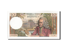 Banknote, France, 10 Francs, 10 F 1963-1973 ''Voltaire'', 1963, 1963-04-04