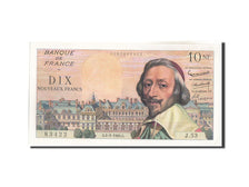 Geldschein, Frankreich, 10 Nouveaux Francs, 10 NF 1959-1963 ''Richelieu'', 1960