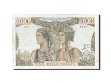 France, 5000 Francs, 5 000 F 1949-1957 ''Terre et Mer'', 1951, KM:131b, 1951-...