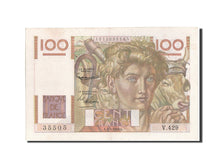Francia, 100 Francs, 100 F 1945-1954 ''Jeune Paysan'', 1952, KM:128d, 1952-02...