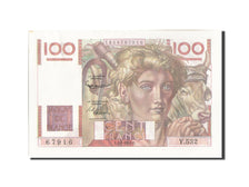Billete, Francia, 100 Francs, 100 F 1945-1954 ''Jeune Paysan'', 1953